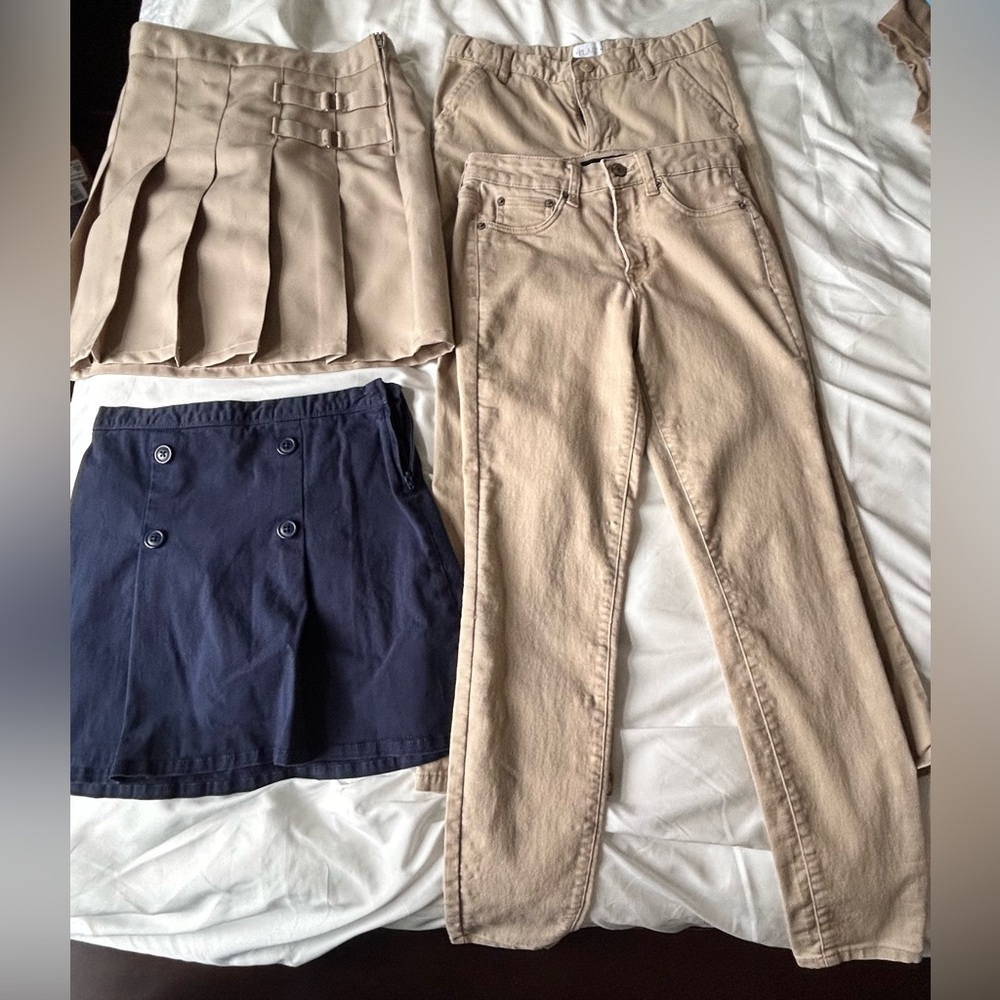 4 Item Girls 12-14 Uniform BUNDLE
